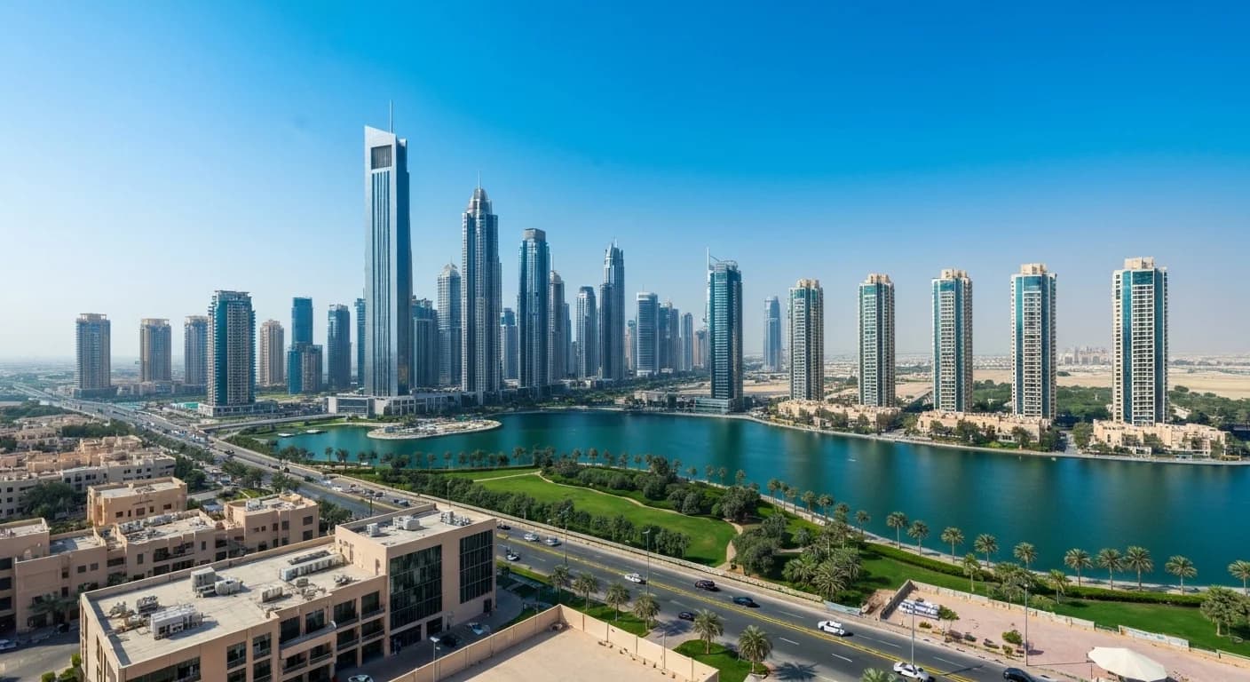 أبراج بحيرة الجميرا